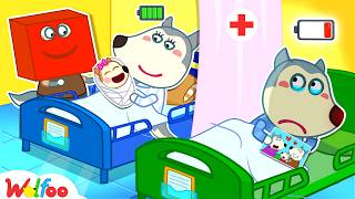 Don't Feel Lonely! First Time Wolfoo Went to the Hospital | Cartoons For Kids | Wolfoo Family