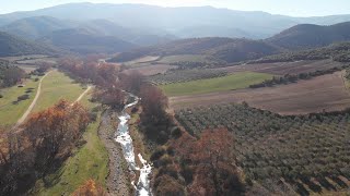 Κοπάτσινο ρέμα, 3 χλμ. δυτικά της Βέργης Σερρών