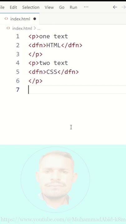 html-tutorial-for-beginners-html-learn-dfn-tag-youtube