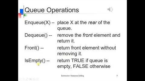 Queue introduction and implementation using linklist