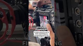 Vertical filmmaking is simply a new way of telling stories for the screen. Your phone screen.