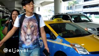 [FANCAM] 20130911 CNBLUE Minhyuk Gets in the Wrong Taxi | LAX