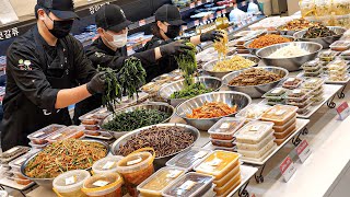 Super-speed cutting! The process of making amazing Korean homemade side dishes / Korean street food