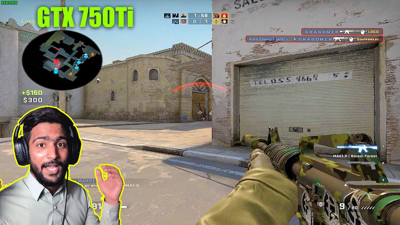 CSGO core i5 3470 with GTX 750Ti #gameplay #csgo #gaming - YouTube