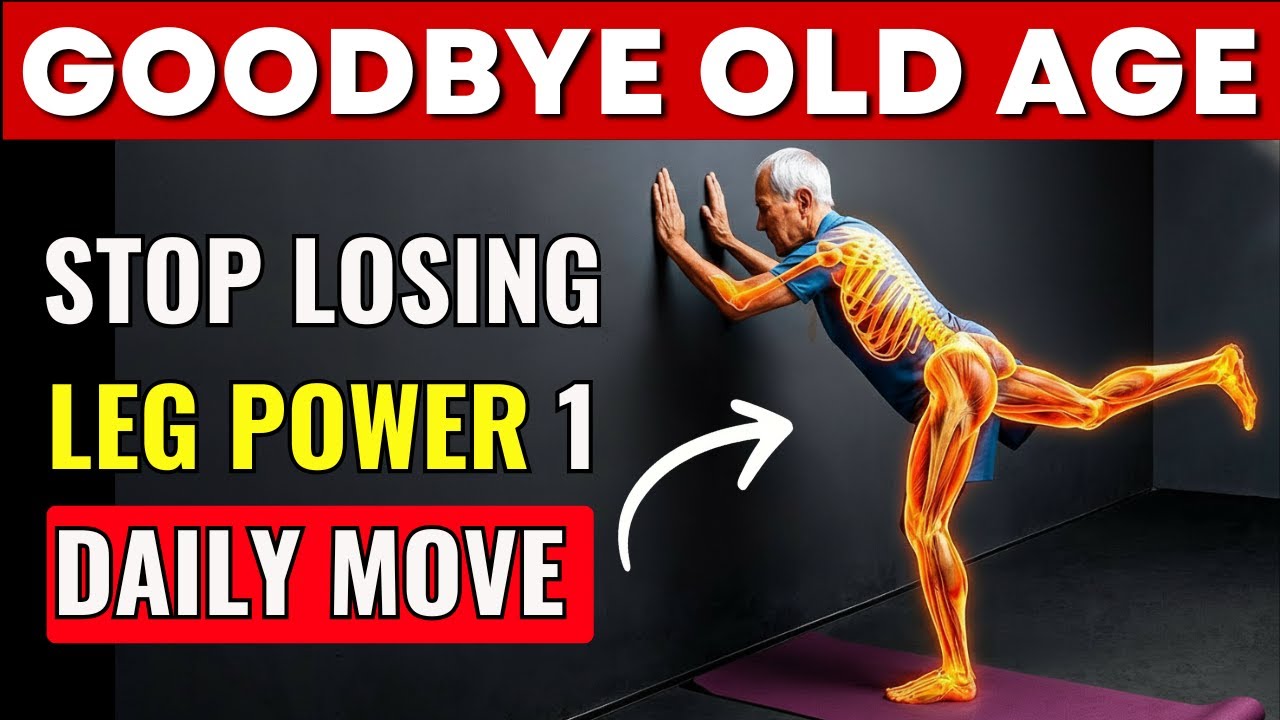 Вам больше 60? Это одно упражнение в день укрепит ноги сильнее, чем ходьба.
