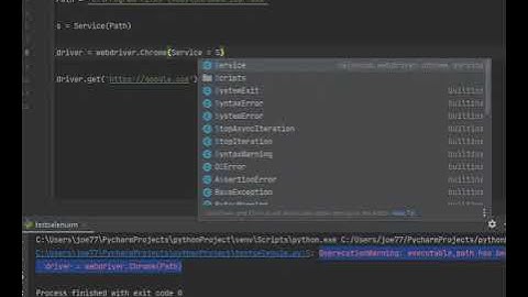 How To Fix: DeprecationWarning: executable_path has been deprecated, please pass in a Service object