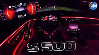 New Mercedes-Benz S Cl S500 Pov Night Drive By Automann In 4K