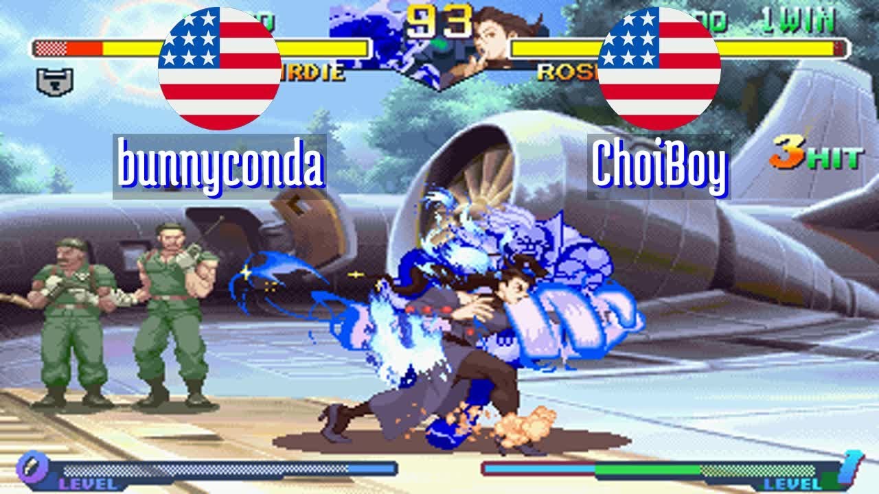 FT3 @sfa2u: bunnyconda (US) vs ChoiBoy (US) [Street Fighter Alpha 2 sfa2 Fightcade] Aug 28
