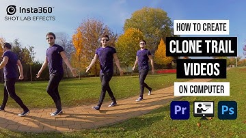 How to create CLONE TRAIL videos on desktop in high quality | Insta360 Shot Lab Effect by Gaba_VR