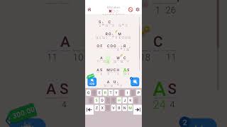 Cryptogram: Word Brain Puzzle | Level 12 Profile