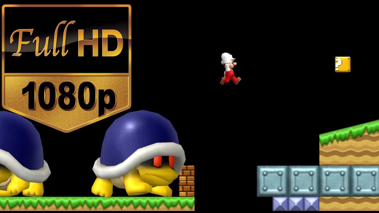 [HD Edition] NSMB Wii Custom level by a 7 years old kid YouTube