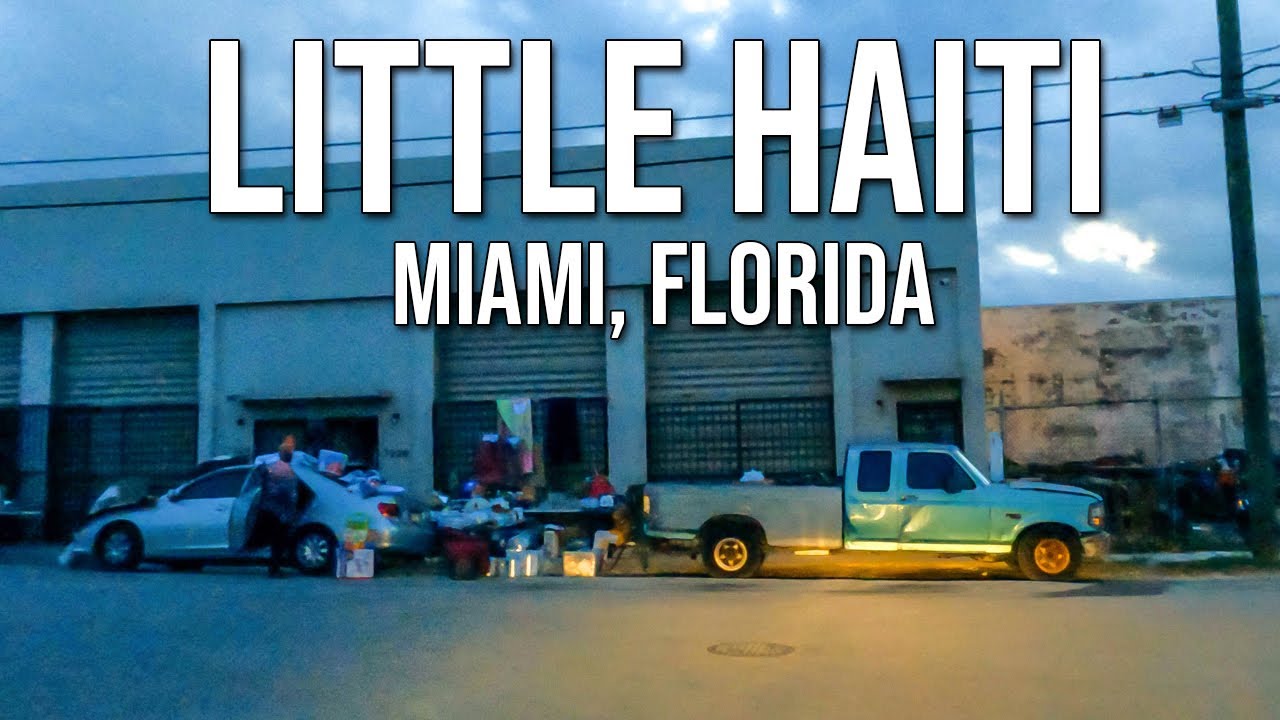 Little Haiti At Night, No-Tourist Areas in Miami