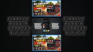 🤩 Bus Simulator India Updated #shorts #bussidupdate #ytshorts #viralvideo #tpg #subscribe