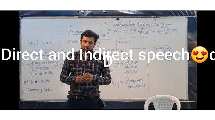 Direct and Indirect speech/ the narration/report.....