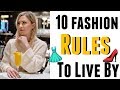 10 FASHION RULES TO LIVE BY: tips from a stylist