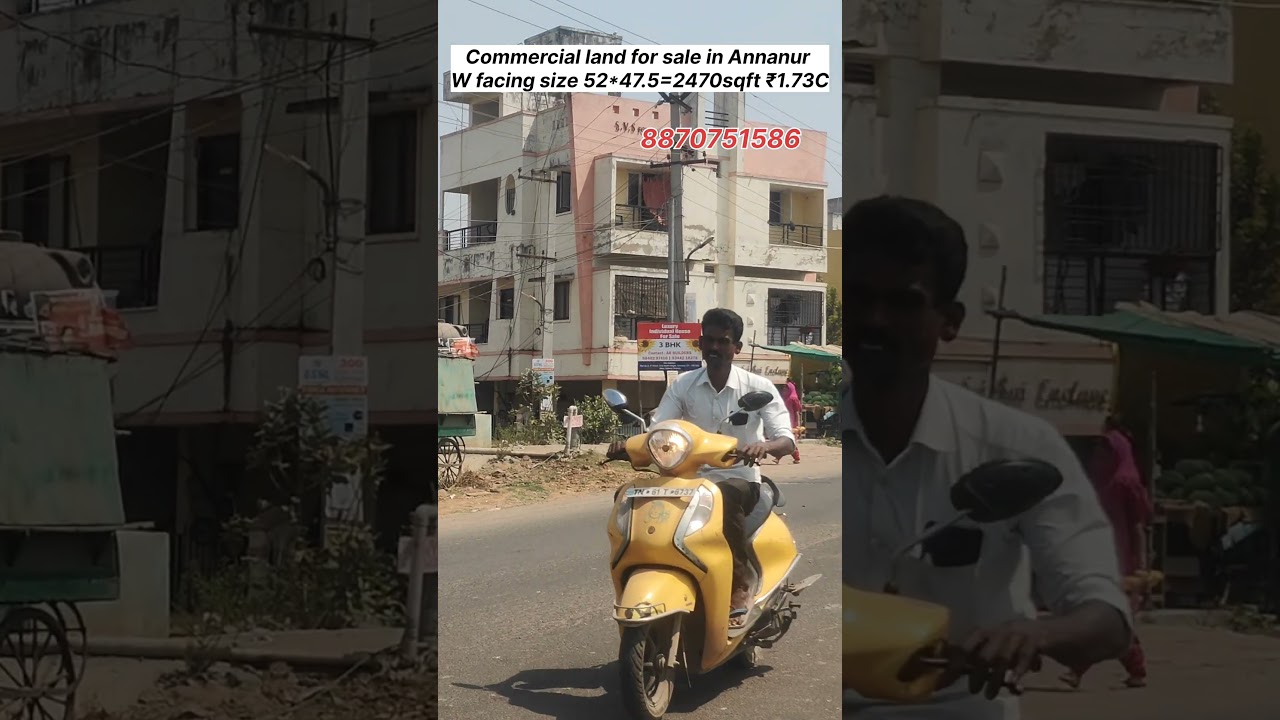 Commercial land for sale in Annanur @rudramfoundation 