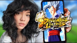 Cinna's First Time Playing Dragon Ball Legends Mobile