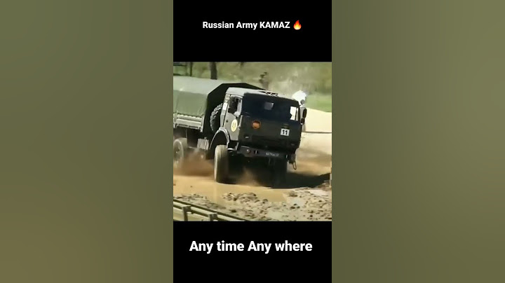 Russian Army KAMAZ🔥😎 #russia #kamaz #truck #military #tank #shorts
