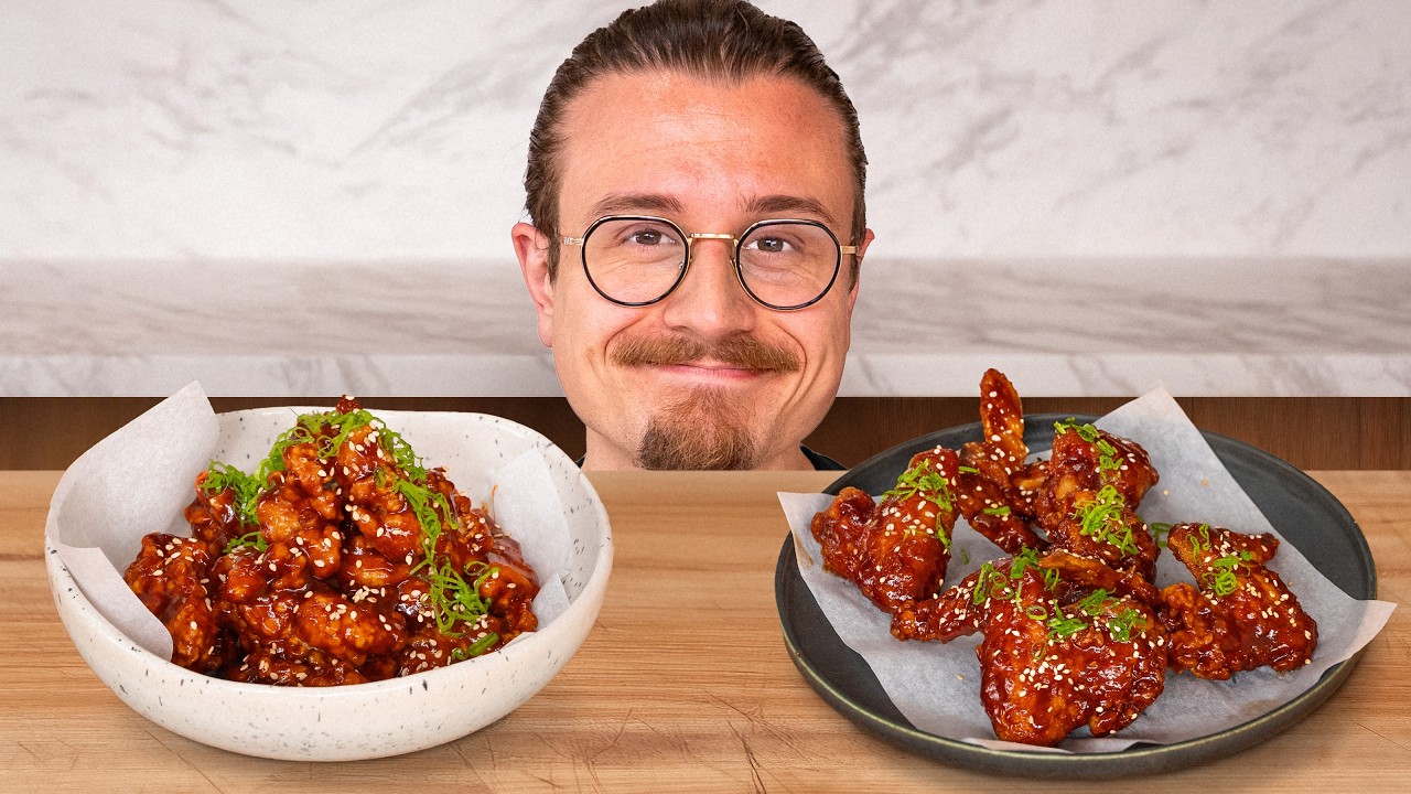The Best Korean Fried Chicken At Home - YouTube