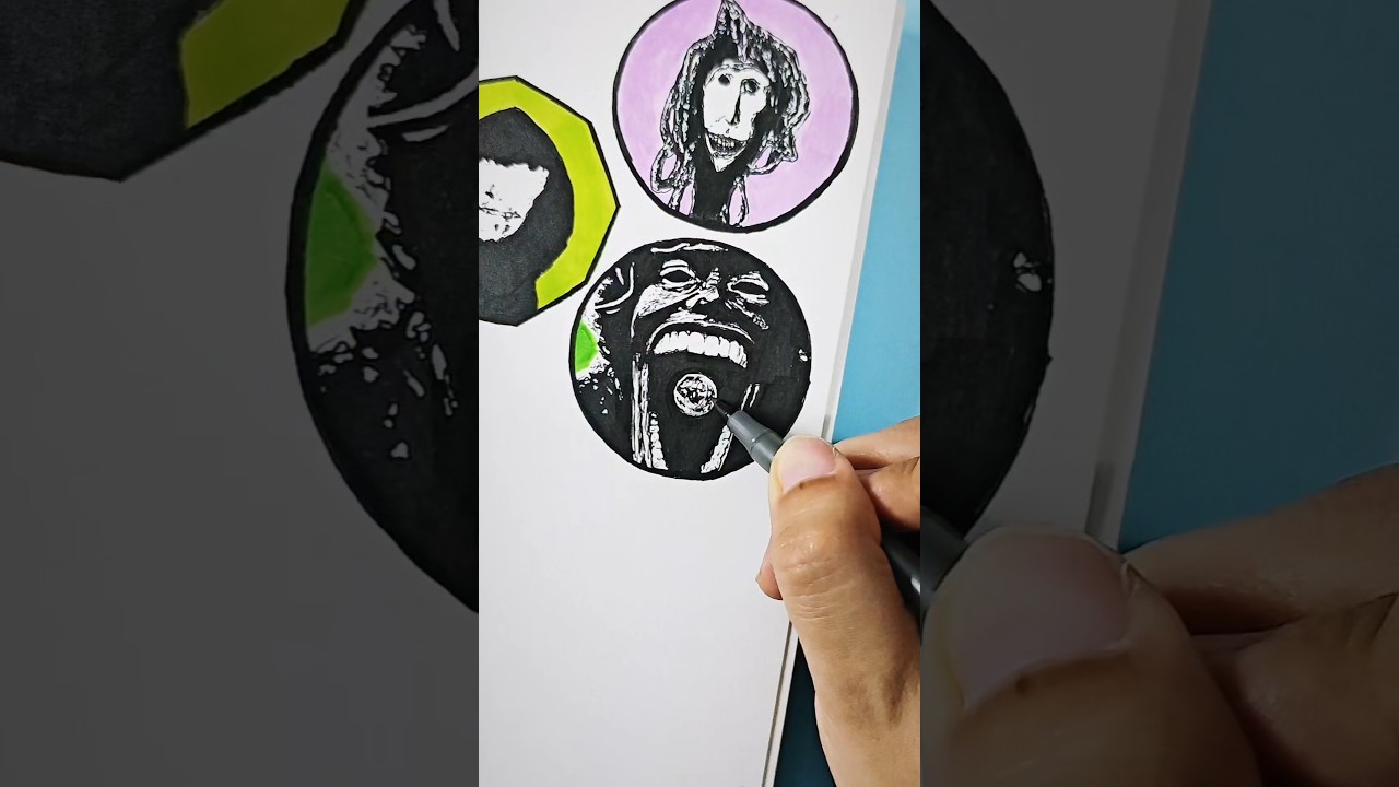 Скоростной рисунок SCP-67 Аналоговый ужас 😱 