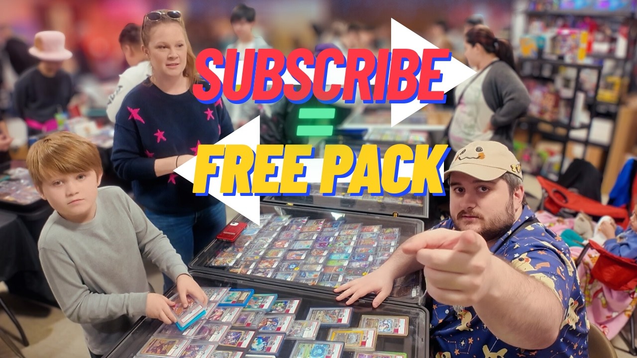 Packs For Youtube Subs - East Coast Card Shows Vendor POV