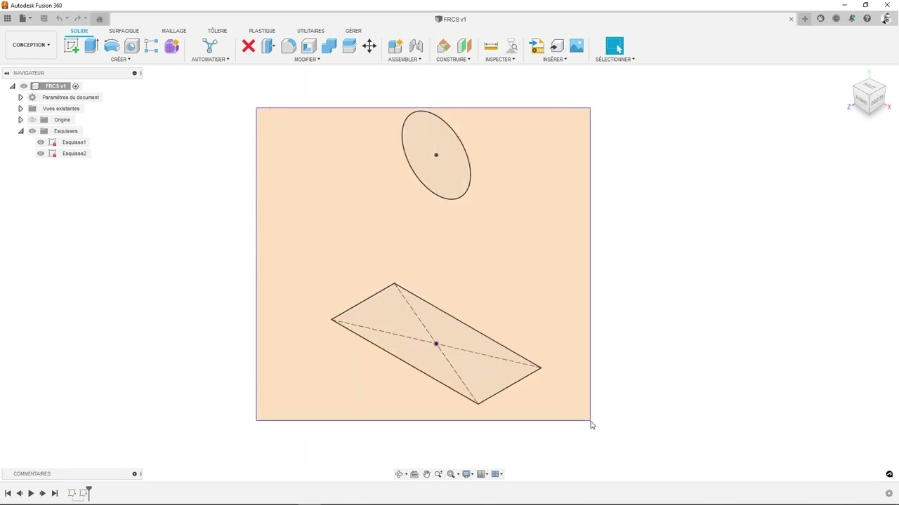 Quick Tip: Comment copier et coller une esquisse dans Fusion 360 | Autodesk Fusion 360 Français