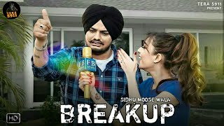 Breakup : (Official Song) | Sidhu moose wala | Punjabi new songs 2020 | New all songs 2020