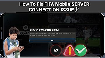 How To Fix How To Fix FIFA Mobile Server Connection Issue |How To Fix⚽ FIFA Mobile Server Connection