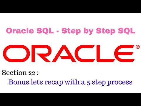 Oracle Sql Step by Step Approach (119 step 1 lets select all the columns needed)