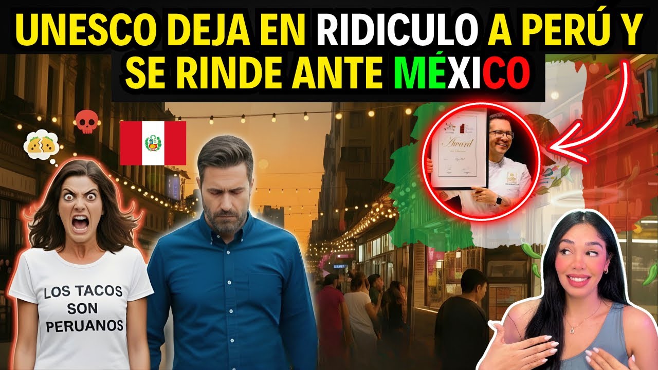 Перуанцы взрываются от зависти, потому что ЮНЕСКО ясно показало, кто король гастрономии 🇲🇽😱