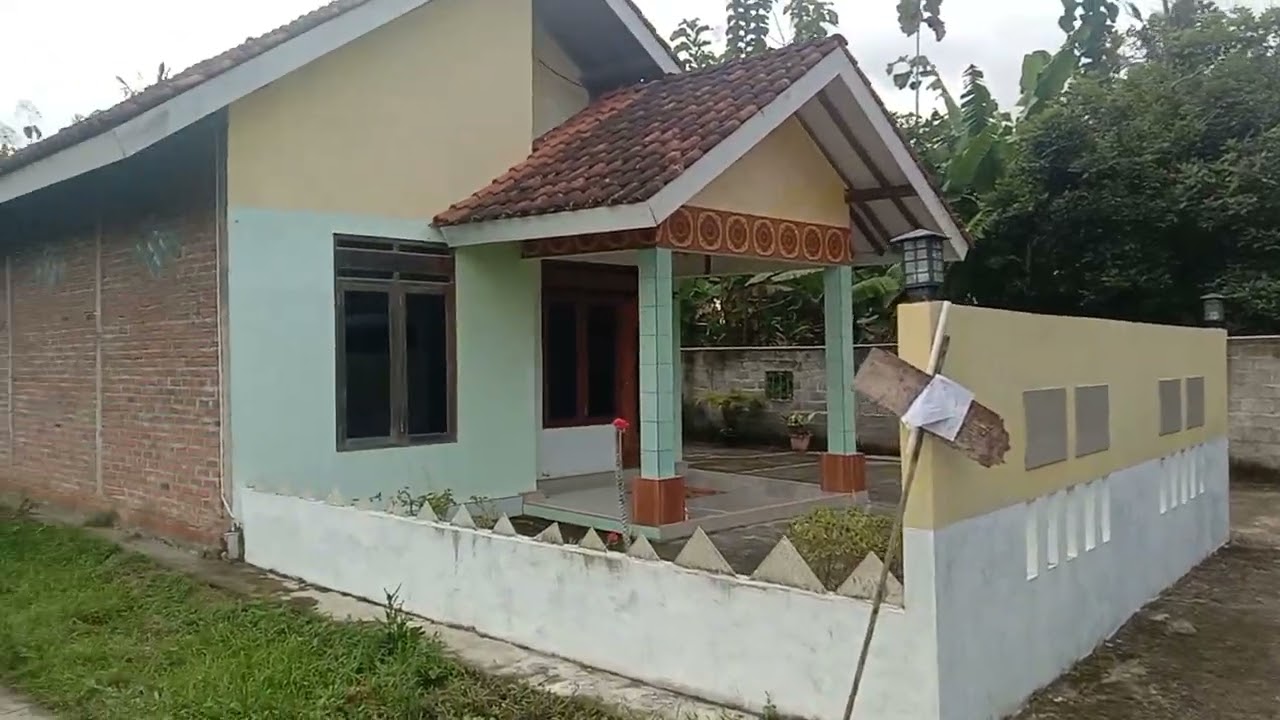 Dijual rumah siap huni di Utara geblek pari Nanggulan kulonprogo dengan view sawah dan bukit
