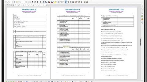 StaffTRAK Exit Interview Template by TheCareerCafe.co.uk