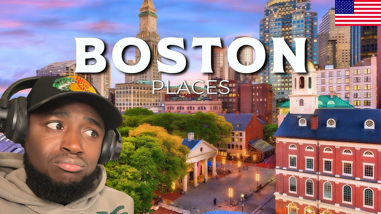 Реакция британцев на лучшие развлечения в Бостоне, штат Массачусетс.