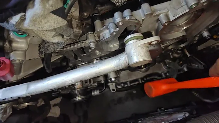Porsche Cayenne 92A Diesel G.K- Coolant leaks -Fitting the front engine cover