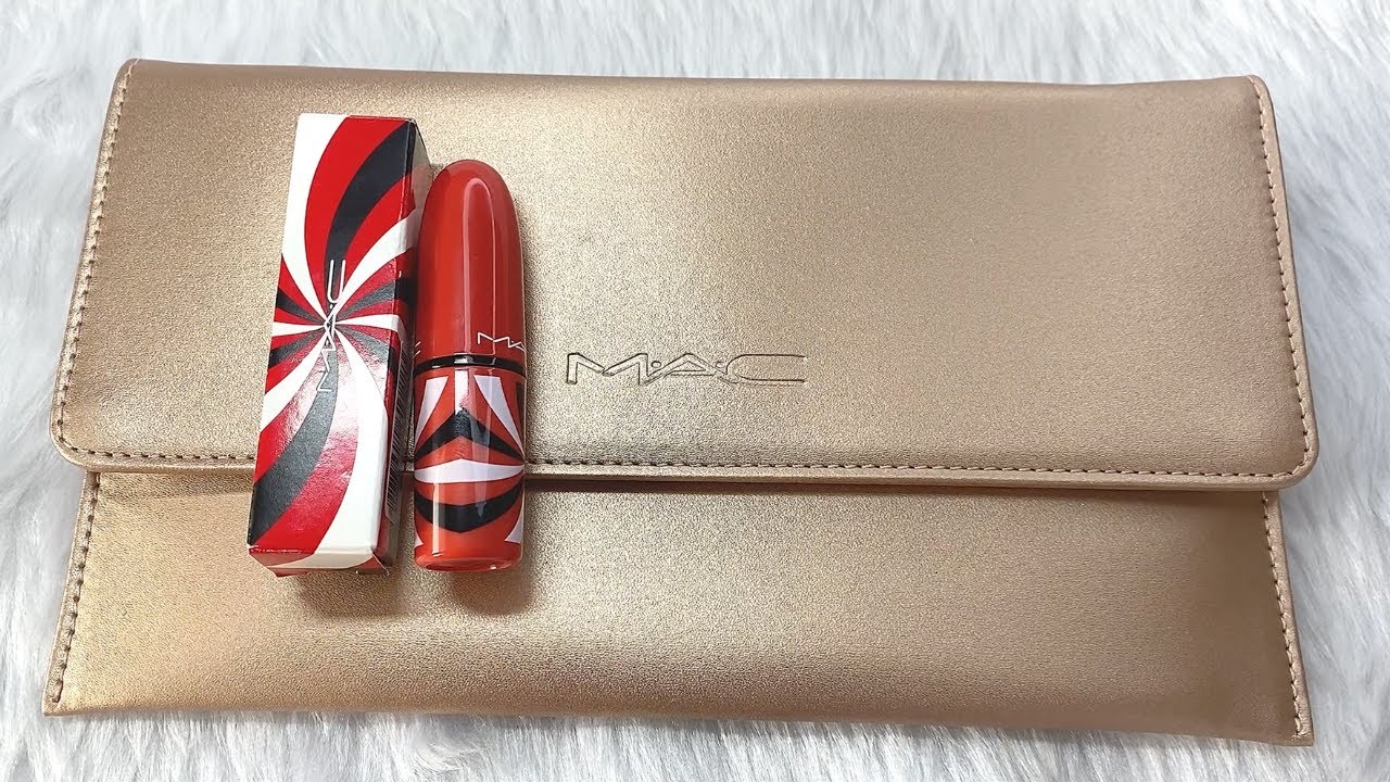 Got MAC Birthday Clutch free with Hypnotising Holiday Collection Lipstick | Wild Card