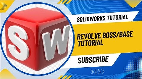 How to Use Revolve in SOLIDWORKS | Complete Step-by-Step Guide