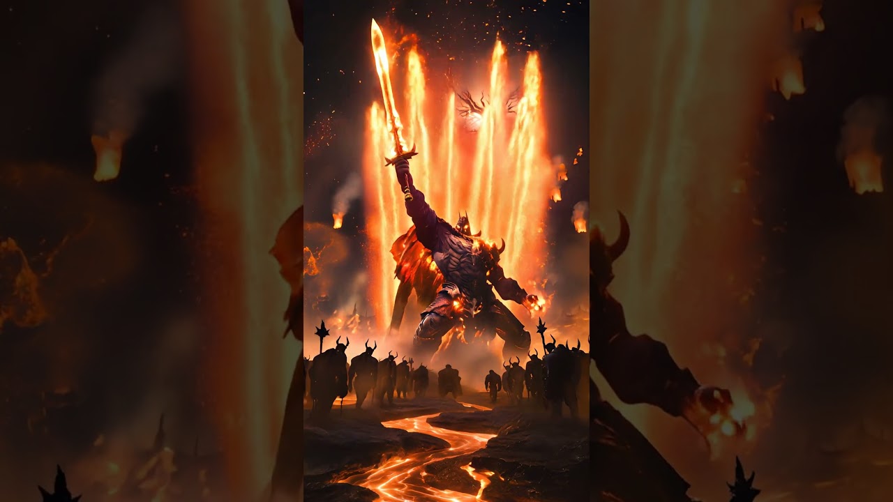 Epic Fire Giant Attack Shocks Everyone!