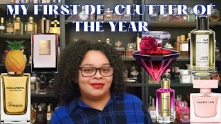 First Declutter of The Year|My Perfume Collection 2023|Shipping to CONUS Only