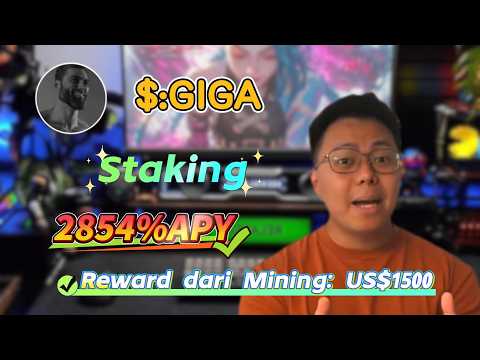 📊 Semua Data Staking GIGA Solana Saya Tunjukkan | Analisis 2854%