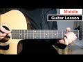 Middle - DJ Snake | Guitar Lesson (Tutorial) How to play Chords