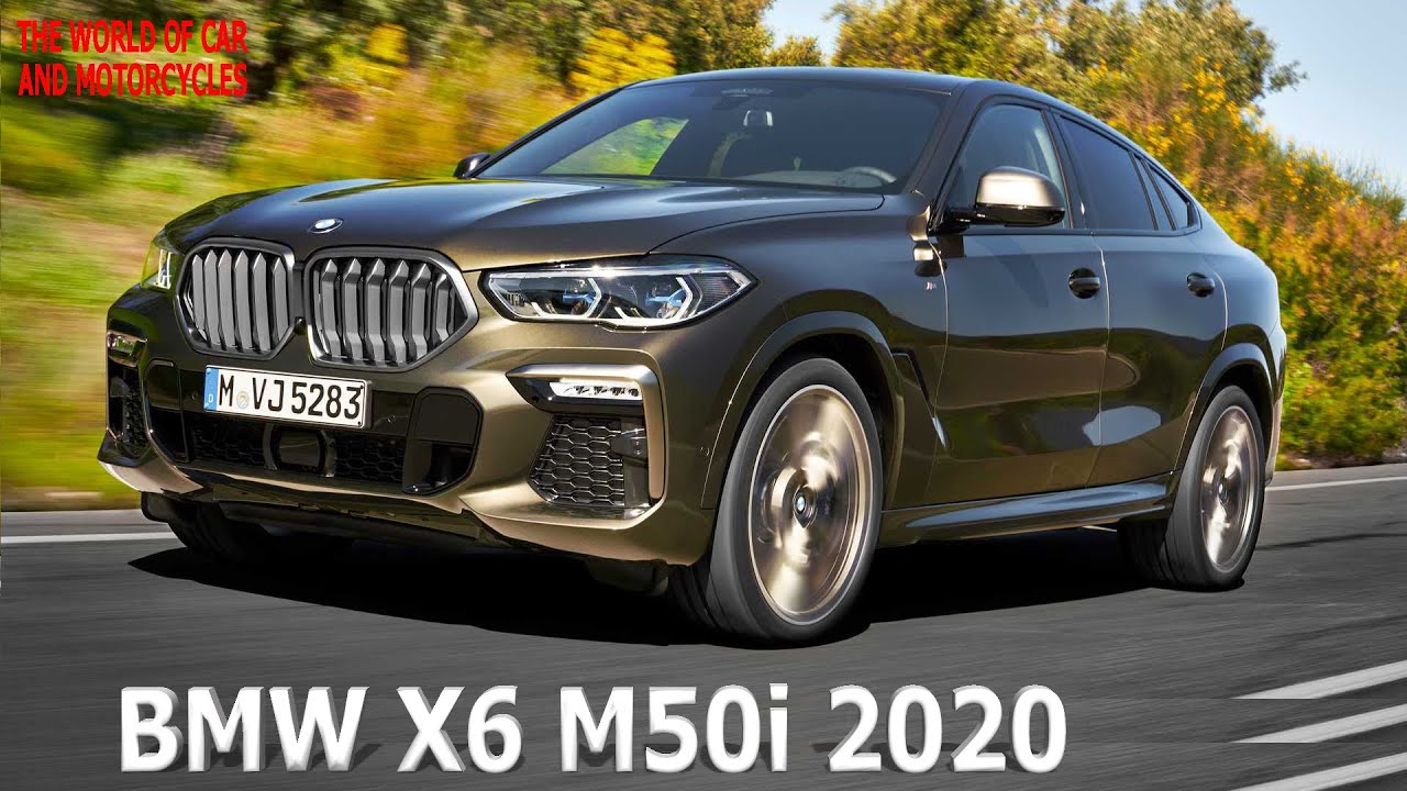 Bmw X6 M50i 2020 Bmw X6 Bmw Bmw New Cars