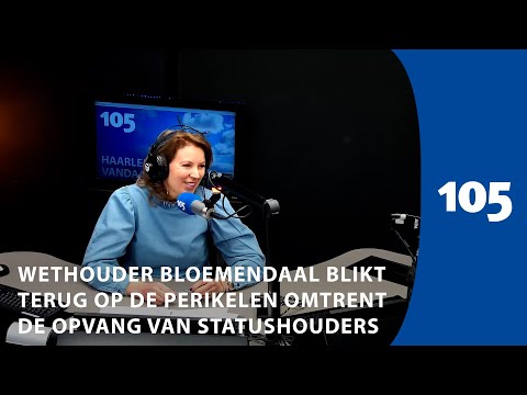 Wethouder Bloemendaal blikt terug op de perikelen omtrent de opvang van statushouders | Haarlem105