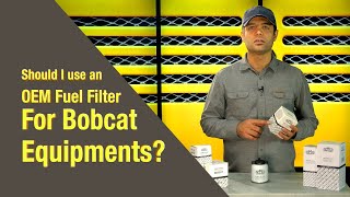 Bobcat most popular fuel filter water separator, Part number 6667352, RcMax