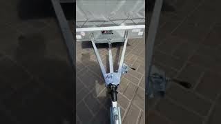Прицеп для автомобиля Викинг 1225 борт 300мм с тентом с каркасом 600мм