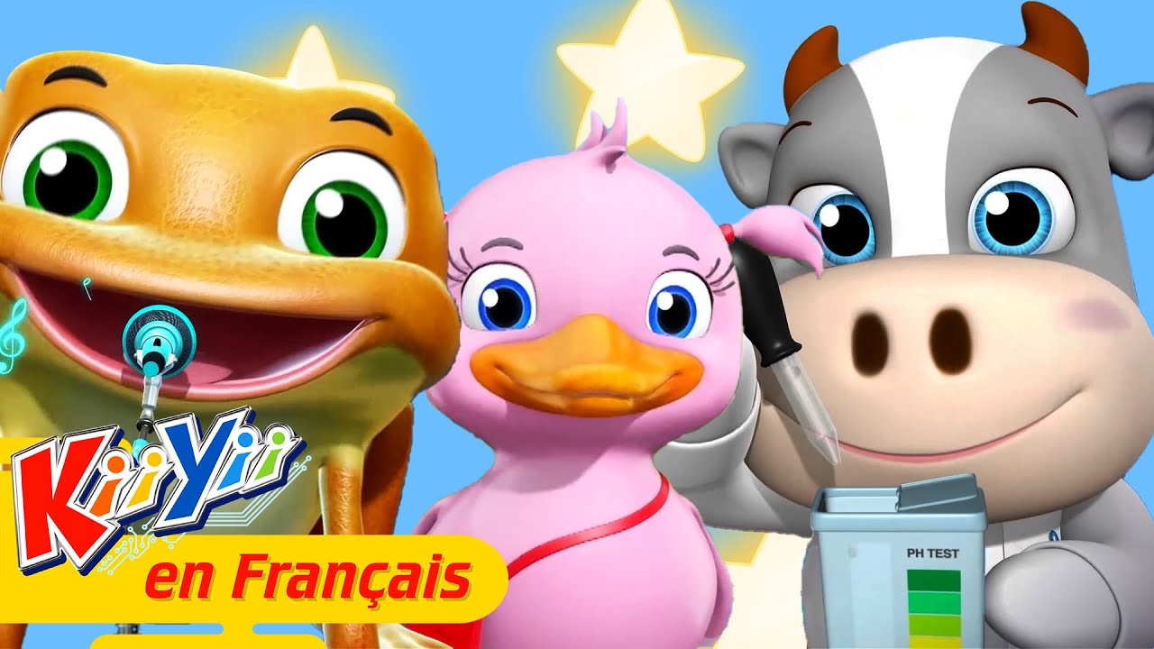 Compilation de dessins animés d'animaux | Comptines Et Chansons Pour