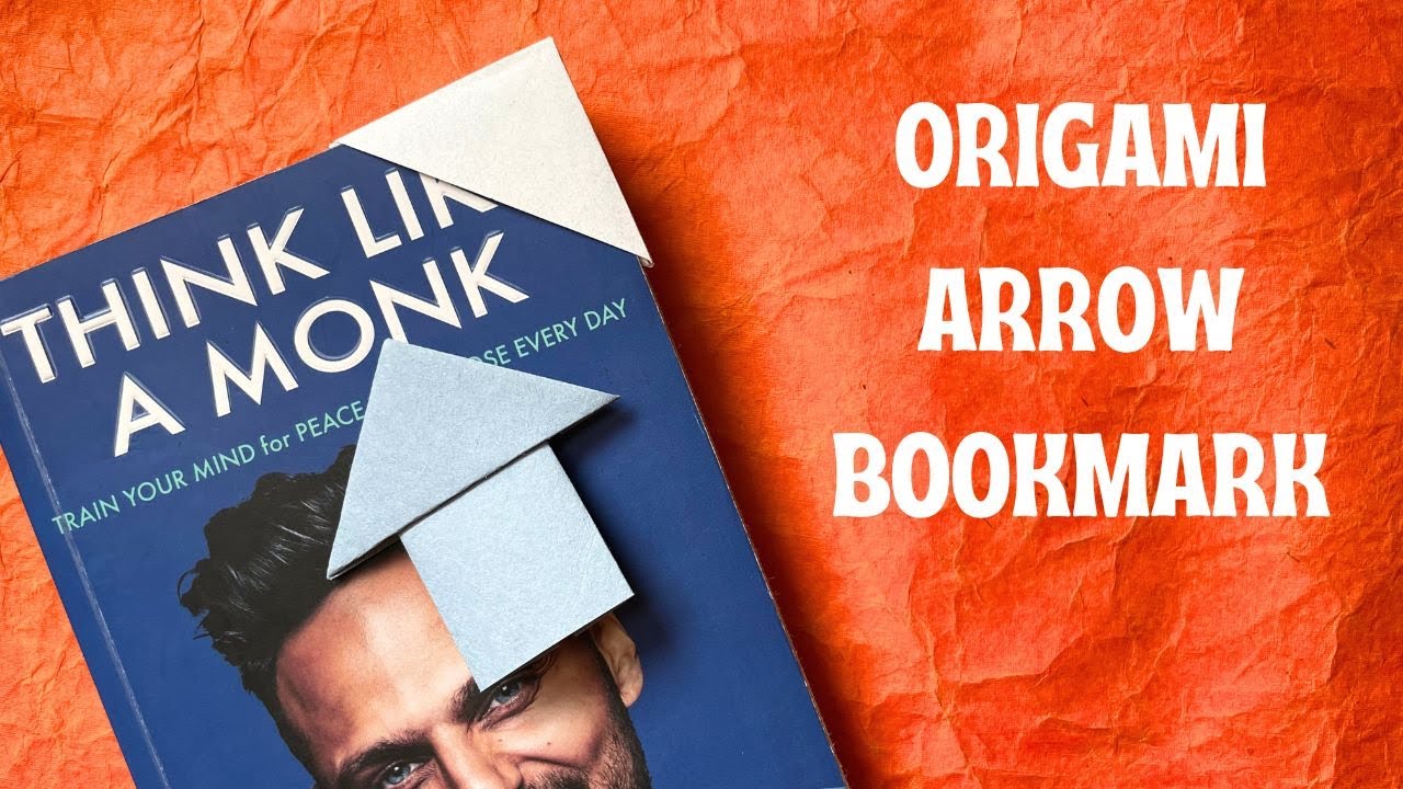 Easy Origami Arrow Bookmark Step by Step Tutorial | How to Make Paper Bookmark | InnoVatioNizer