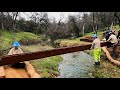 Creativity, Adaptability on Full Display During Redding Bridge Building