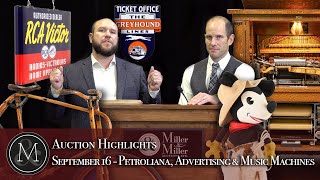 Top 5 Auction Highlights | Petroliana, Advertising & Music Machines | September 16, 2023