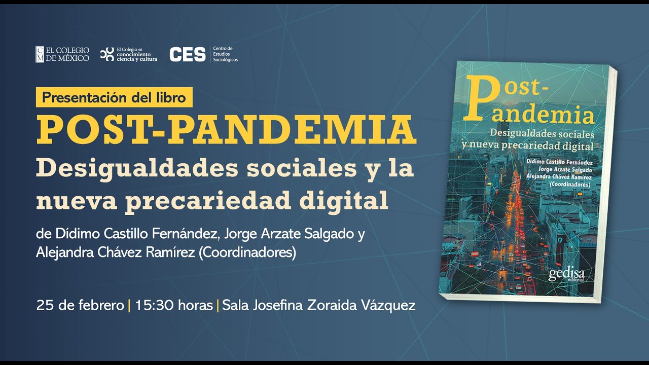 Post-pandemia. Desigualdades sociales y nueva precariedad digital.
