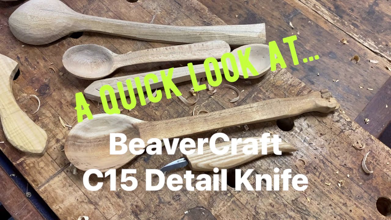 A quick look at the BeaverCraft C15 Detail Knife.